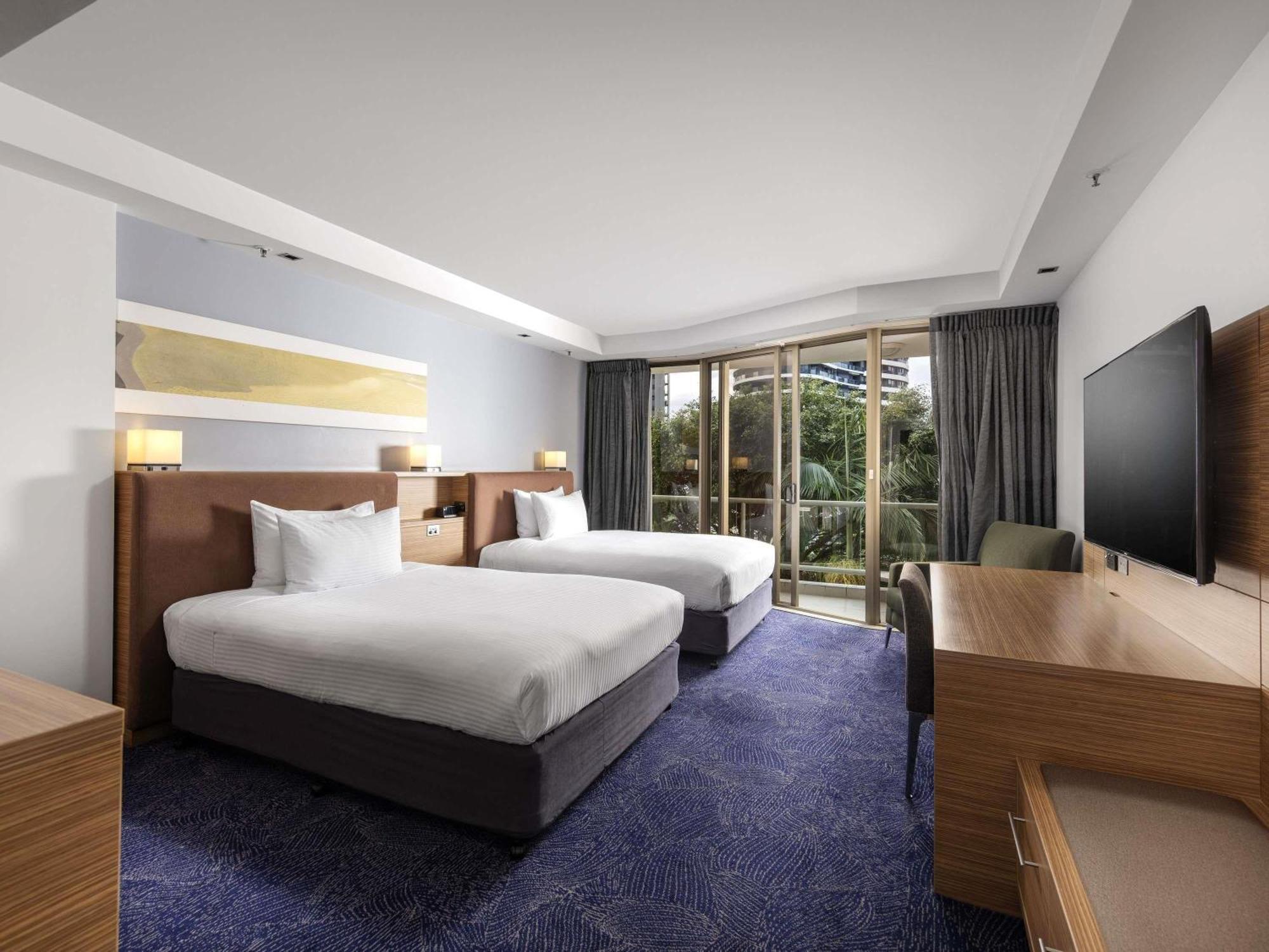 Classic Room Two Double Beds City Views